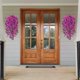 thumbnail image 5 of Flores colgantes artificiales Hrobek Morning Glory Eucalyptus x2, 5 of 7