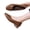 dark brown, variant on Women’s Square Toe Flats Soft Leather Slip On Shoes Comfortable Casual Dress Flats