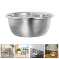 thumbnail image 1 of GARVALON Mixing Bowls for Kitchen Use Round Stainless Steel Large 1Pack, 1 of 8