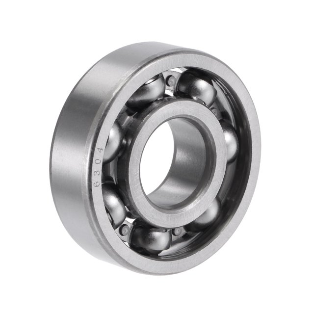 Uxcell Roulements à Billes Rainure Profonde Type Ouvert Acier Chromé 20x52x15mm