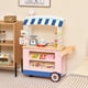 thumbnail image 2 of Costway Carrito de Comida y Golosinas para Niños de 3+ Años Juguete Carrito con Máquina POS Estante para Bebidas Área de Exhibición Ruedas, 2 of 9