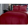thumbnail image 2 of Blue Ridge Home Fashions Damask Stripe 230 Thread Count 3-piece Duvet Cover Set Chocolate King 3 Piece, 2 of 5