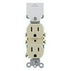 Jasco Products Ivory Receptacle (bulk)