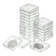 thumbnail image 1 of Uxcell 20 Pcs 30mm Soportes para Monedas de Dólar de Plata Cubiertas de Plástico Acrílico Clear Suministros para Colección de Monedas, 1 of 6