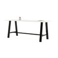 thumbnail image 2 of KFI Studios Midtown 9' x 3.5' Bar Table, Maple, 2 of 2