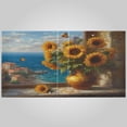 thumbnail image 2 of 3 Ring Binder 1.5 inch Round Rings with Interior Pockets Binders Organizer Office School 1Pack Coastal Sunflower Bouquet, 2 of 10