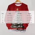 thumbnail image 3 of Zormilly Christmas Sweatshirts for Women Fleece Long Sleeve Crewneck Oversized Sweatshirt Printed Casual Pullover, S-2XL, 3 of 7