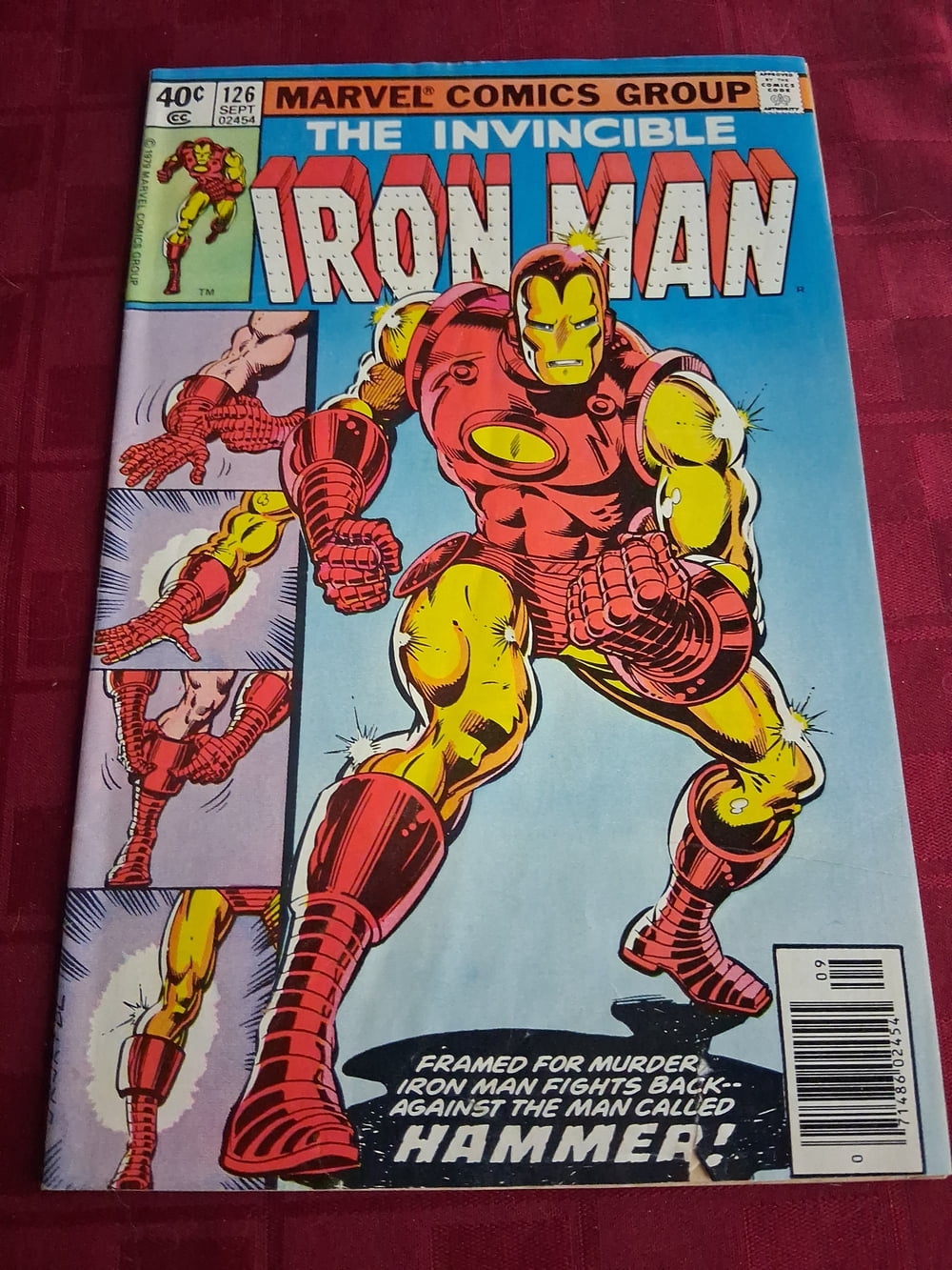 Cover of Iron Man #126