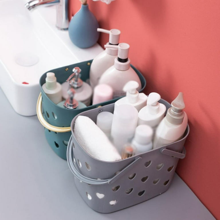 Portable Shower Caddy Basket Plastic Organizer Storage Tote with Handles  Toiletry Bag Bin Box for Bathroom Kitchen Dorm Room - AliExpress