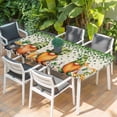 thumbnail image 2 of St. Patrick's Day Table Cloths for 5 Foot Rectangle Tables, Green Lucky Shamrocks Harp Beer Retro Rustic Patio Waterproof Elastic Fitted Tablecloths, Washable Rectangular Table Cover for Camping, 2 of 8