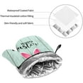 thumbnail image 6 of Oven Mitts and Pot Holders Sets of 4, Funny Eggs Rabbit Ear Kitchen Gloves for Cooking Baking Easter Hot Pads BBQ Potholders, 6 of 6