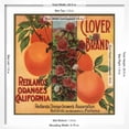 thumbnail image 5 of Art.com Clover Brand - Redlands, California - Citrus Crate Label Art Print by Lantern Press, White Frame Wall Art, 21" x 21", 5 of 5