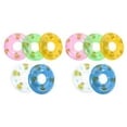 thumbnail image 1 of LEEYNEER 10 Pcs Miniature Duck Shaped Swimming Rings Plush Duckling Pool Party Child, 1 of 8
