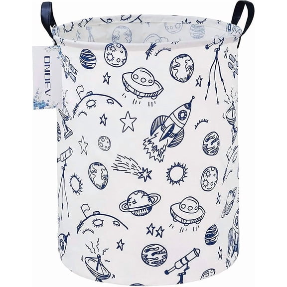 Round Waterproof Laundry Basket、Foldable Storage Basket、Laundry Hampers with Handle、Gift Basket,Suitable for Children's Room and Toy Storage