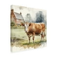 thumbnail image 2 of Canvas Wall Art - The Golden Valley 'At Home' Wall Art for Living Room, Bedroom, or Office Décor by Trademark Fine Art - 14 x 14 Inches, 2 of 4