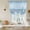 Blue, variant on Teal Summer Coastal Balloon Curtains for Windows, Bedroom Curtains 54 Inch Length, Modern Ocean Waves Starfish Shell Tie Up Curtains Panels Thermal Insulated Bathroom Curtains Window 42"x54"