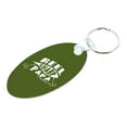 thumbnail image 2 of ThisWear Fathers Day Keychain for Papa Reel Sharp Papa Fishing Lure Pun Aluminum Oval Keychain, 2 of 3
