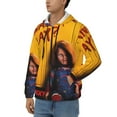 thumbnail image 2 of Lsque Chucky for Mens Full-zip Hoodie, Zip-up Pullover Hooded Sweatshirt, Kangaroo Pocket Hoodie Ideal for Daily Wear, Travel, and Home-Medium, 2 of 8
