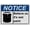 Warning Sign 2, variant on Waiting Salt Approval Sign, Industrial Material Handling Caution Sign 8"x12" UV Resistant for Indoor Outdoor Warehouse Material Workplace