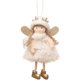 thumbnail image 5 of Colgante de fiesta de año nuevo, 3 piezas colgante de árbol de Navidad decoración colgante de árbol de Navidad astas colgante de ángel de niña rendimiento sólido, 5 of 12