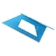 thumbnail image 4 of Angle Measuring Tool, Straight Ruler 45°/90° T Angle Multifunctional  For Engineers For Crafts For Woodworking ANGGREK Azul, 4 of 8