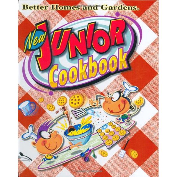 Pre-Owned Better Homes and Gardens New Junior Cookbook (Spiral-bound) 0696207087