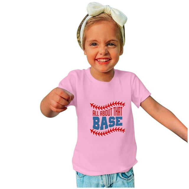 Birdeem Chemises pour Enfants T-Shirt Graphique à Manches Courtes Col Rond Crop Top pour Filles et Garçons de 3 à 14 Ans T-Shirt Tee
