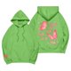 thumbnail image 1 of Sudadera con capucha Gotyou Pink Palm Puff mujer Verde L, 1 of 5