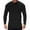 Black, variant on Krdevn Mens Shirts - Mens Casual Sports Fitness Outdoor Curved Hem Solid Color Round Neck T Shirt Long Sleeve Top,Mens Fall Shirts,Color:Grey,Size:M