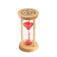 thumbnail image 1 of Reloj de arena de madera Reloj de arena Reloj de arena de 3 minutos Reloj de arena para niños Cepillo de dientes Temporizador Contador de tiempo Regalo para niños Decoración del hogar Inevent JJ18572-03B, 1 of 6