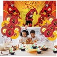 thumbnail image 5 of Flash Party Supplies Plates Decorations Birthday Cake Topper Banner Decor Backdrop Balloons, 5 of 8