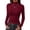 Burgundy, variant on Tops for Women Fitted Long Sleeve Shirts Fall Fashion Clothing Thermal Layering Undershirts Going Out Outfits,XL,Navy Blue