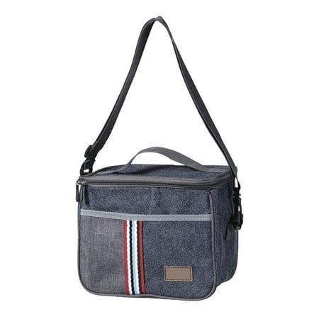 Meigar Insulated Lunch Bag Tote Fashionable For Work School Travel Picnic