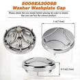 thumbnail image 3 of 5006EA3009B Washer Pulsator Cap Laundry Appliance Control Knob for Washing Machine Replacement Washer Dryer Control, 3 of 4