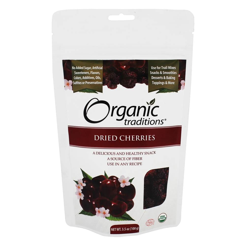 Organic Traditions - Dried Cherries - 3.5 oz