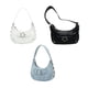 thumbnail image 5 of Jumpingount Práctico y práctico bolso para las axilas para el día a día, bolso para las axilas, bolso para las axilas, bolso de hombro Bolsas de mensajero y de hombro blanco, 5 of 6