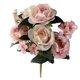 thumbnail image 1 of Artificial Rosa Flor Simulación Boda Ramo de novia Paño de oficina en casa Decoración de flores, Rosa Yuarrent HA8404-02B, 1 of 6