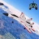 thumbnail image 4 of Avión de control remoto de 2,4 G para niños, juego al aire libre con giroscopio, planeador RC Su35 3 canales, 4 of 8