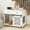 White#2, variant on Dog Crate, Wooden Pet House Cat Litter Box Enclosure with Drawer, Side Table, Indoor Pet Crate, Cat Home Nightstand (Brown), Brown Pet Playpen,Solid Wood Chicken Coop, Pet Supplies Pens & Hutches