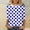 Blue, variant on Women's Crewneck Shirts 3/4 Sleeve TShirts Casual Pullover Tops Polka Plaid Tunic Top