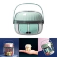 thumbnail image 3 of Pastillero Macarena Gran Capacidad Impermeable Verde 4 Compartimentos Doble Sello, 3 of 7