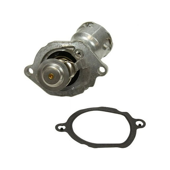 Engine Coolant Thermostat Housing Assembly - Compatible with 2007 - 2012 Mercedes-Benz GL450 2008 2009 2010 2011