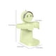 thumbnail image 3 of Estante de Baño Sin Taladro | Estante Impermeable Sin Adhesivos | Montaje con Ventosas Fuertes | Organizador para Múltiples Artículos | Soporte de Champú y Jabón Montado en Pared | 17x14x10cm, 3 of 7