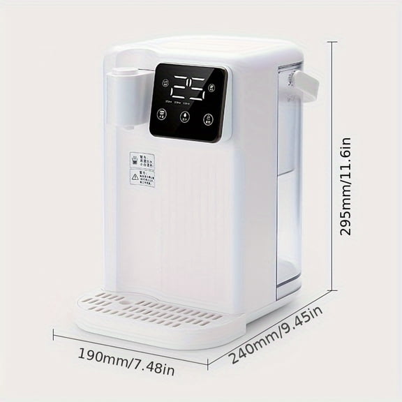 Instant Hot Water Dispenser with Touch Screen, LED Light, Desktop Water Heater for Home And Office, Standard Spout, No Battery Required, Home Water Heater | Modern Water Heater | Durable Water Heater