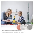 thumbnail image 4 of Mop Pad Replacement for S7001 S7000AMZ S7000 S7001TGT S7201 S7005, Precisely Fit, Powerful Cleaning Performance, Durability with Easy Assembly for Steamer Mops, 4 of 8