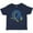 Navy Blue, variant on Inktastic 3-21 World Down Syndrome Day Blue and Yellow Rainbow Ribbon Boys or Girls Baby T-Shirt
