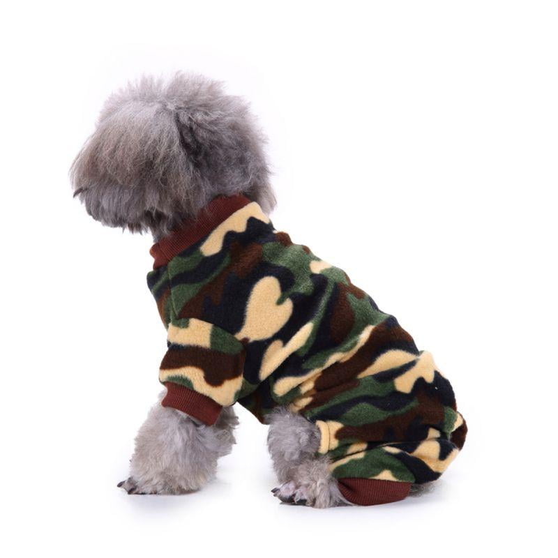 Pet Soft Comfortable Lovely Pajamas for Small Medium Dogs, Puppy Autumn