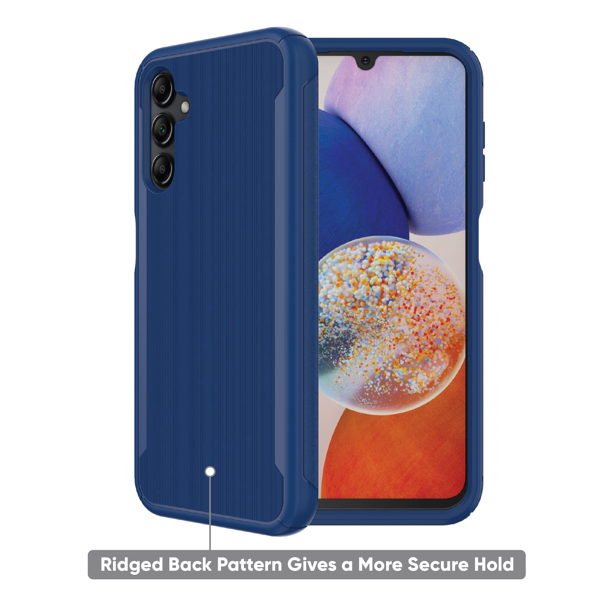 onn. Protective Gel Phone Case for Samsung Galaxy A14 5G - Blue