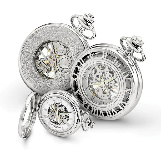 Charles-Hubert Paris Men's 3928 Classic Collection Pocket Watch