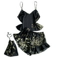 thumbnail image 1 of Ketyyh-chn99 Pyjamas pour Femmes Robe de Nuit Mode Sans Manches Couleur Unie Confortable Robe de Nuit Pyjama Femme E,S, 1 of 4